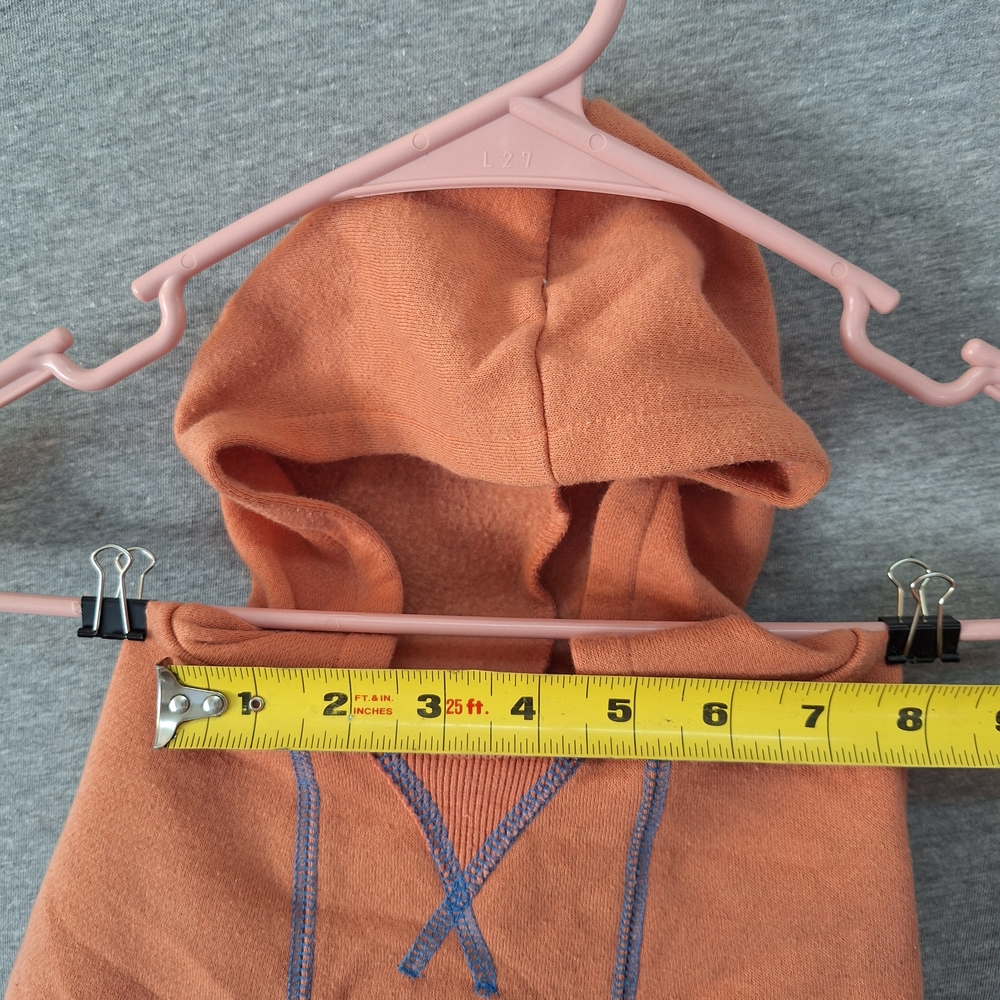 Blueberry Cozy Small Dog Hoodie With Leash Hole - Picture 5 of 14